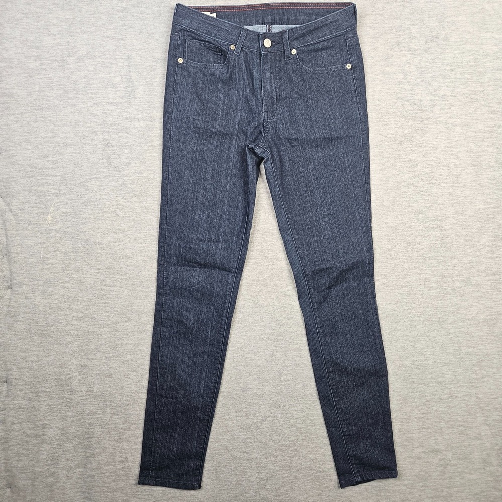 AMERICAN Giant 218 Skinny Women's Dark Wash Blue Zip Fly Jeans Size 27